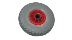 RUOTA PU ANTIFORO X BRAVETTA MOZZO CENTRATO HAND 3.00X4 DISCO PLT MOZZO MM 7