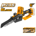 Mini Elettrosega a Batteria 20V brushless da 6" - INGCO Nuda solo corpo macchina
