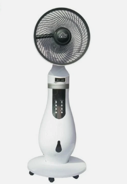 Ventilatore a piantana DCG con nebulizzazione e controllo digitale