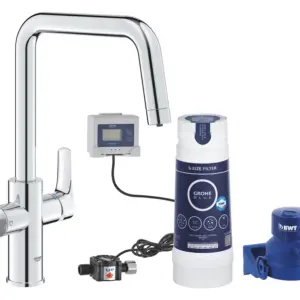 Rubinetto Grohe Blue Pure Eurosmart Cromo Bocca U Sistema Filtrazione Acqua | 30